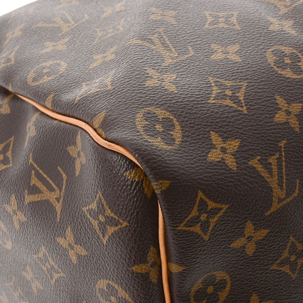 Louis Vuitton Monogram Keepall Brown Canvas Boston Bag - Picture 6 of 11